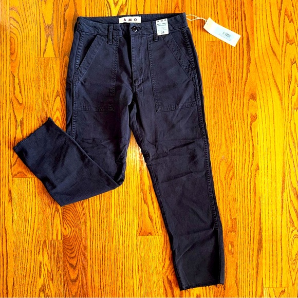 AMO EASY ARMY TROUSER 26 NWT - Picture 1 of 3